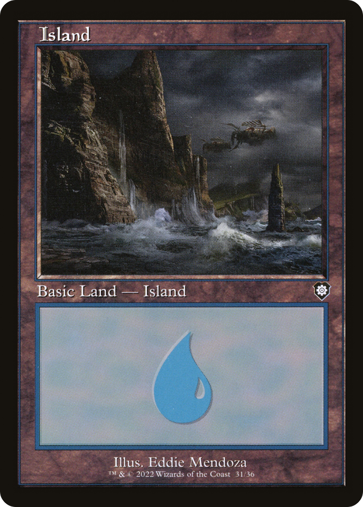 Island (BRC-031) - The Brothers' War Commander