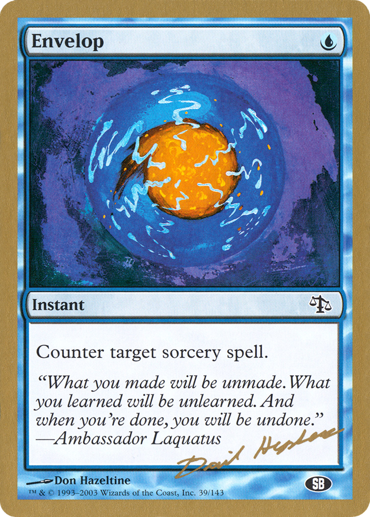 Envelop (WCD-DH39SB) - World Championship Decks 2003