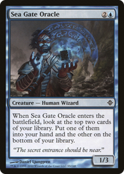 Sea Gate Oracle (ROE-085) - Rise of the Eldrazi Foil