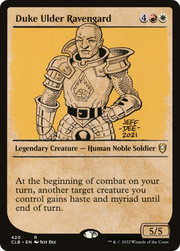 Duke Ulder Ravengard (CLB-420) - Commander Legends: Battle for Baldur's Gate: (Showcase)
