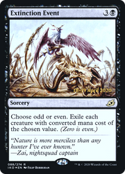 Extinction Event (PRE-088) - Ikoria: Lair of Behemoths Promos Foil