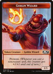Goblin Wizard (TM21-008) - Core Set 2021 Tokens Foil