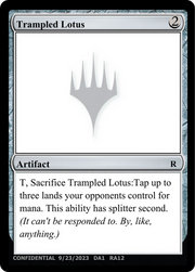 Trampled Lotus (UNK-RA12B) - Unknown Event