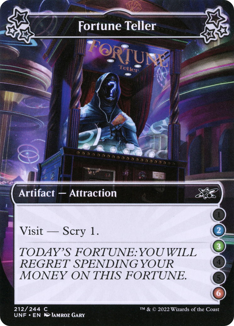Fortune Teller (UNF-212) - Unfinity Foil
