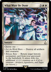 What Must Be Done (ACR-011) - Assassin's Creed Foil