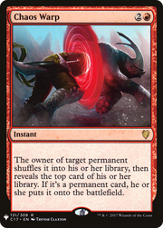 Chaos Warp (LIST-C17-131) - The List