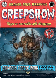 Grimgrin, Corpse-Born // Grimgrin, Corpse-Born (SLD-1461) - Secret Lair Drop: (Full Art) (Borderless)