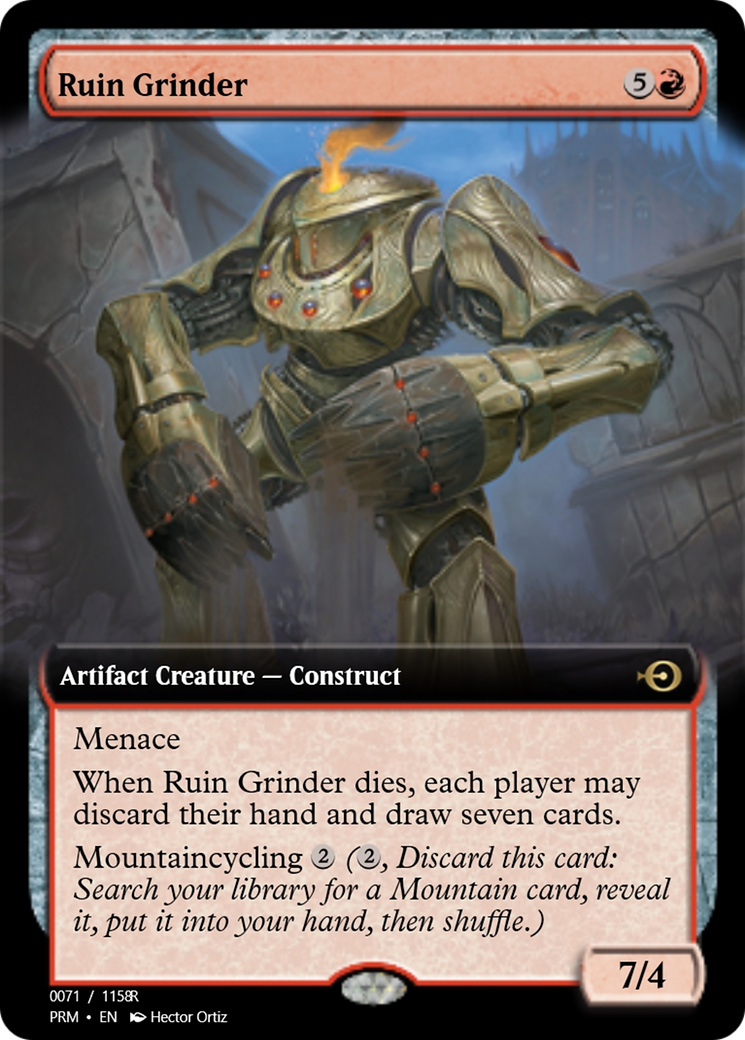 Ruin Grinder (PRM-90114) - Magic Online Promos Foil