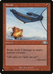 Strafe (LIST-PLS-73) - The List