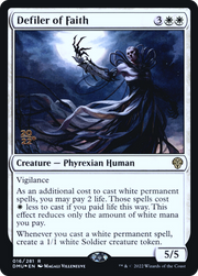 Defiler of Faith (PRE-16S) - Dominaria United Promos Foil