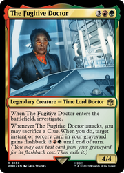 The Fugitive Doctor (WHO-130) - Doctor Who Foil