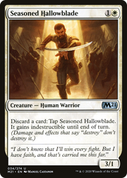 Seasoned Hallowblade (M21-034) - Core Set 2021