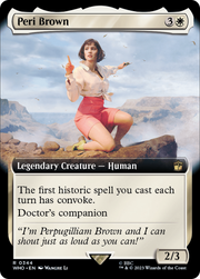 Peri Brown (WHO-344) - Doctor Who: (Extended Art) Foil