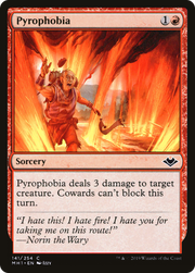Pyrophobia (MH1-141) - Modern Horizons Foil
