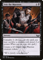Join the Maestros (SNC-085) - Streets of New Capenna Foil