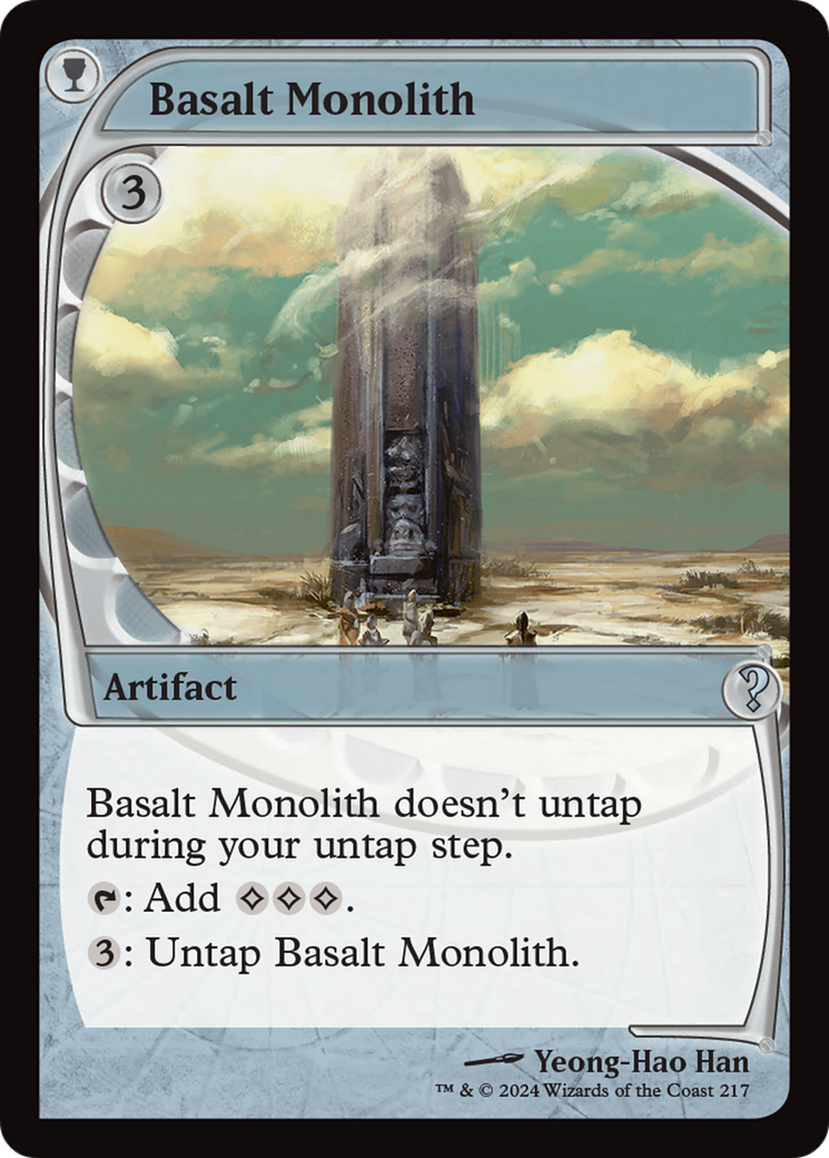 Basalt Monolith (MB2-217) - Mystery Booster 2