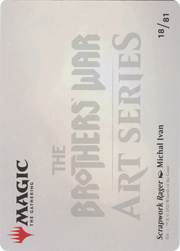 Scrapwork Rager // Scrapwork Rager (ABRO-018) - The Brothers' War Art Series (Borderless)
