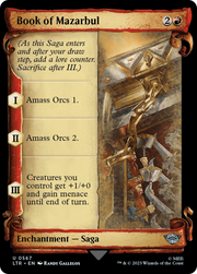 Book of Mazarbul (LTR-567) - The Lord of the Rings: Tales of Middle-earth: (Showcase)