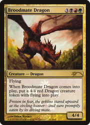 Broodmate Dragon (MEDIA-0A3) - Shards of Alara Promos Foil