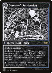 Dorothea, Vengeful Victim // Dorothea's Retribution (VOW-322) - Innistrad: Crimson Vow: (Showcase, Double Faced Transform) Foil