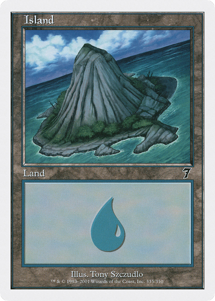 Island (7ED-335) - Seventh Edition