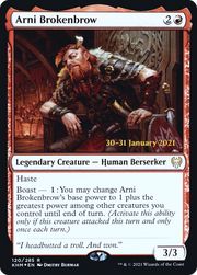 Arni Brokenbrow (PRE-120S) - Kaldheim Promos Foil