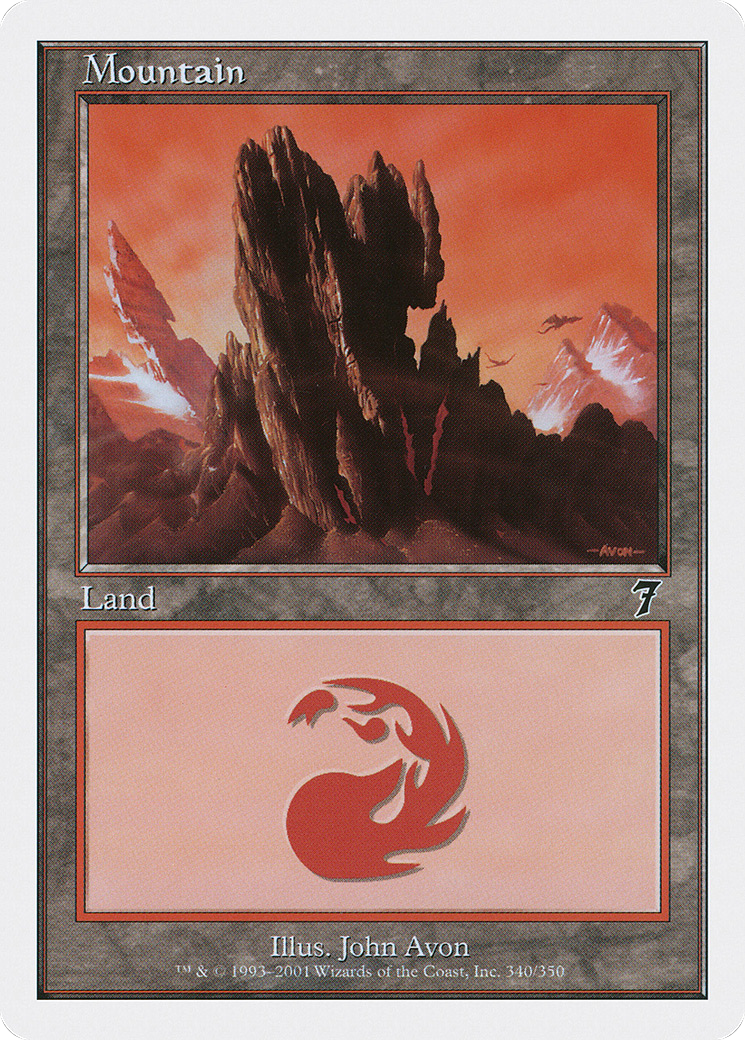 Mountain (7ED-340) - Seventh Edition
