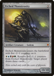 Etched Monstrosity (NPH-135) - New Phyrexia