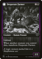 Desperate Farmer // Depraved Harvester (DBL-371) - Innistrad: Double Feature: (Double Faced Transform)