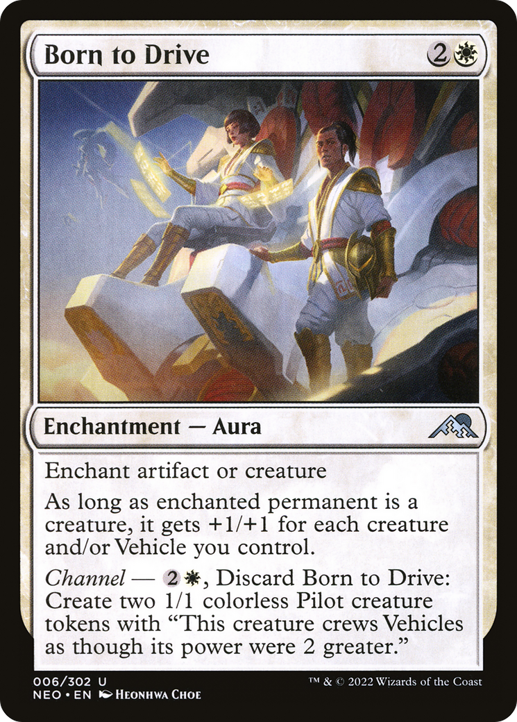 Born to Drive (NEO-006) - Kamigawa: Neon Dynasty