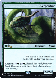 Serpentine (LIST-041) - The List (Unfinity Foil Edition) Foil