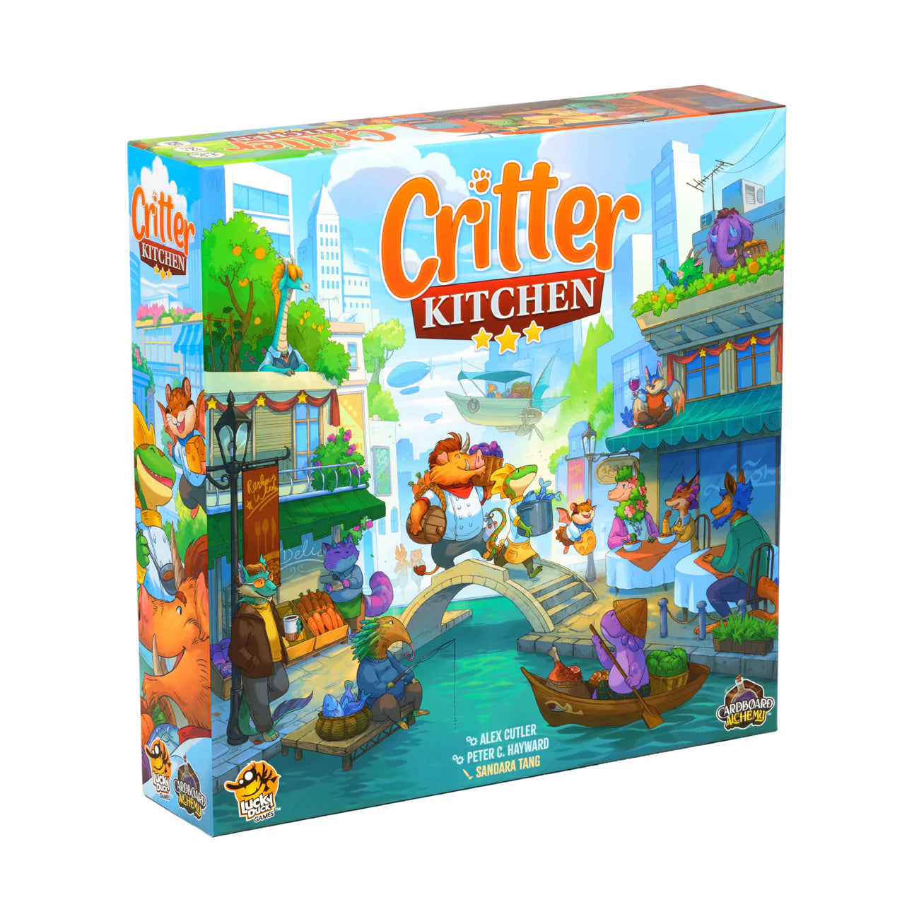 Lucky Duck Games - Cardboard Alchemy: Critter Kitchen